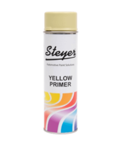 Yellow Zinc Aerosol Primer & Undercoat – 500ML