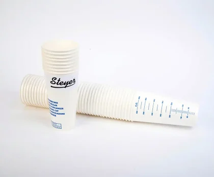 Pack 50 600ML Cardboard Paint Mixing & Measuring Cups