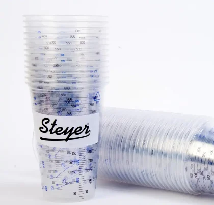 Pack 1000 Plastic 600ML Paint Mixing Cups